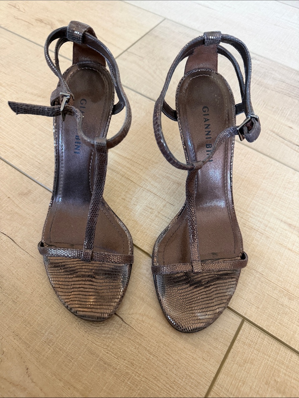 Gianni Bini bronze heels size 7